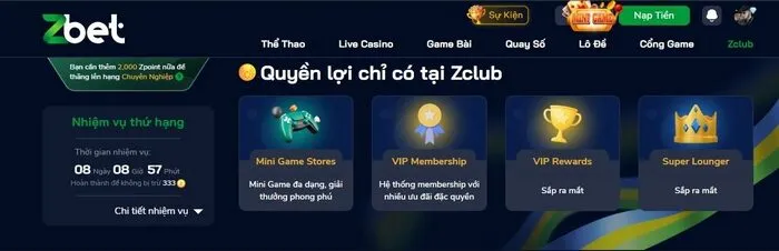 ZBET cung cấp một địa chỉ giải trí chuyên nghiệp